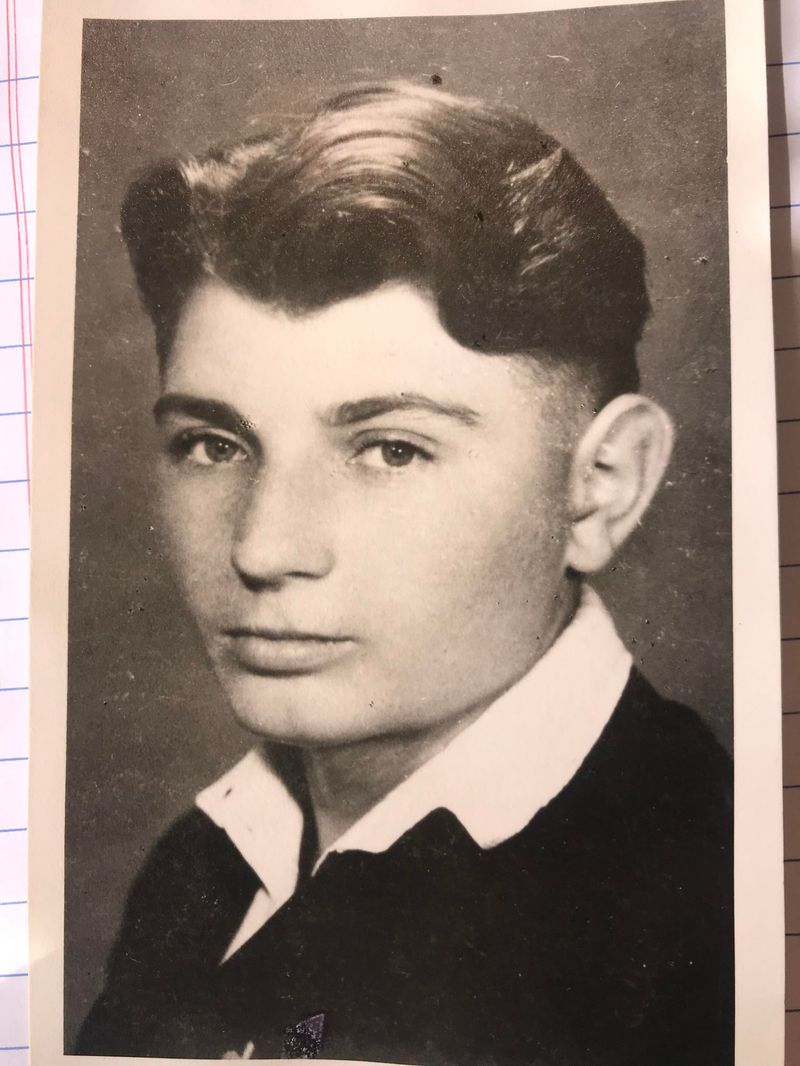 Martin Schmidt, his birth name, shown as a young boy in Transylvania before World War II erupted. (Marty Smith)